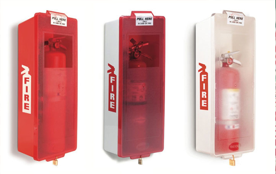 Lone Star Fire Extinguisher Co. sells custom fire extinguisher cabinets